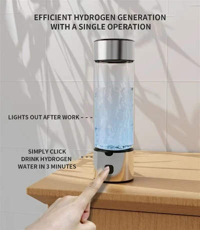 Générateur de bouteilles d'eau d'hydrogène portable